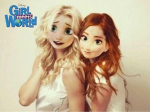 Anna & Elsa as Riley & Maya