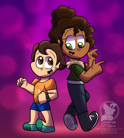 Luca Paguro and Roz by TAnimation777 on DeviantArt