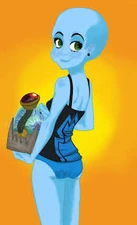 Genderbend AU: Megamind as a girl