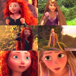 Rapunzel X Merida Tumblr