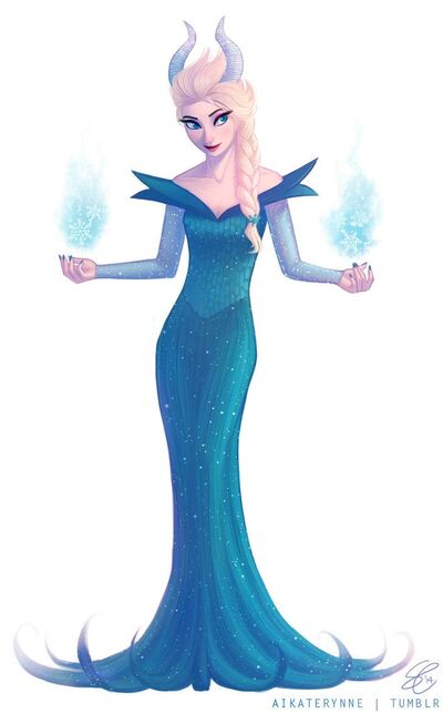 maleficent and aurora fan art