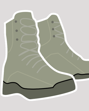 Military Boots Rise Of The Dead Wiki Fandom - rbx shoes wiki