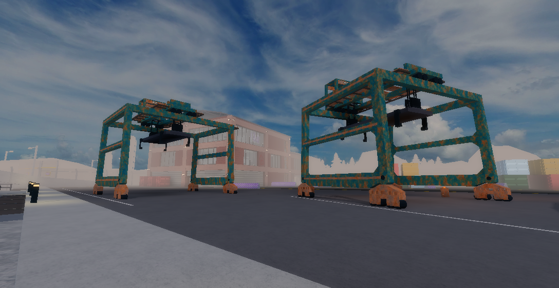 Cargo Yard Rise Of The Dead Wiki Fandom - gantry crane 1 roblox