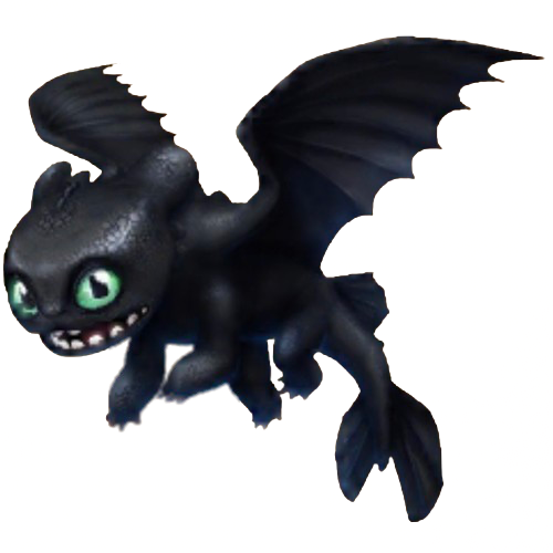 Baby toothless Dragon ( How To Train Your Dragon) 
