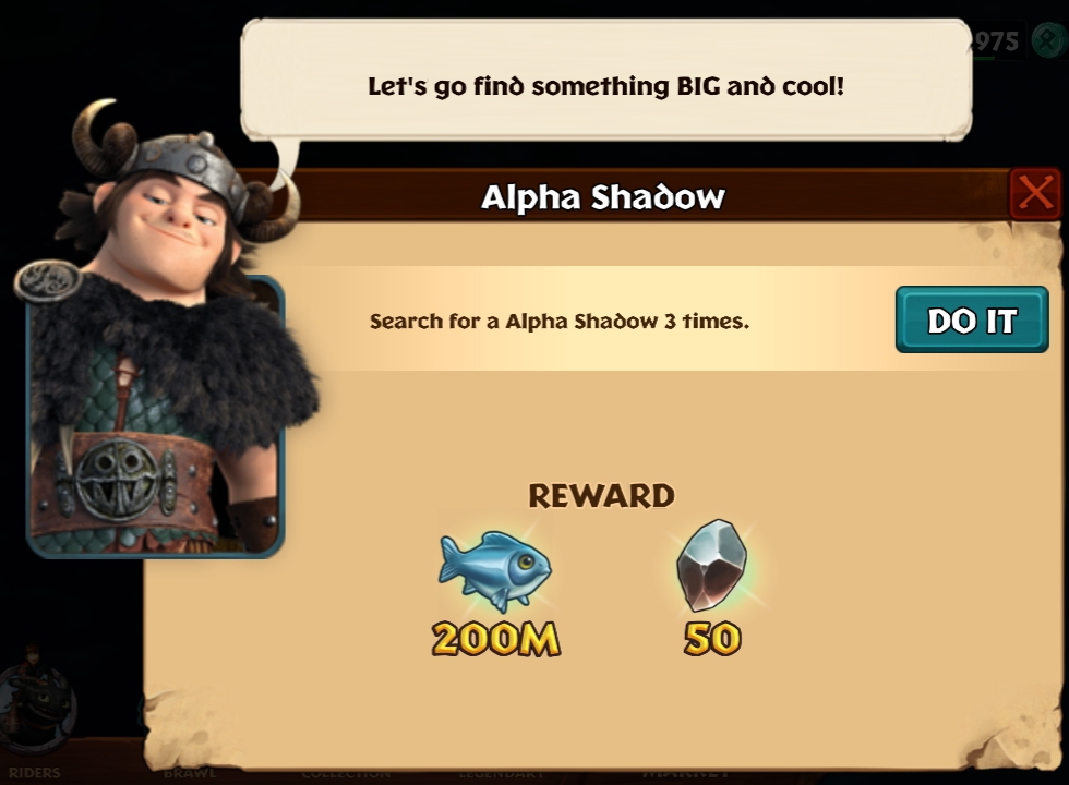 Alpha Shadow (Quest), Dragons: Rise of Berk Wiki