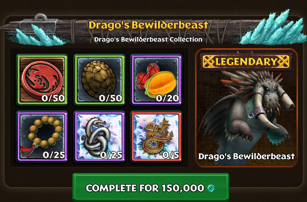 Drago's Bewilderbeast Collection