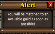 Alert matching gw