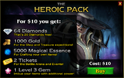 Heroic pack