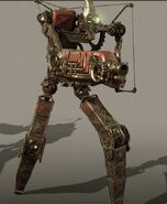 Concept Art of a Clockwork Man