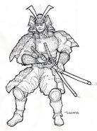 Samurai concept art