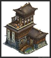 Art for a Japanese building that was not implemented.
