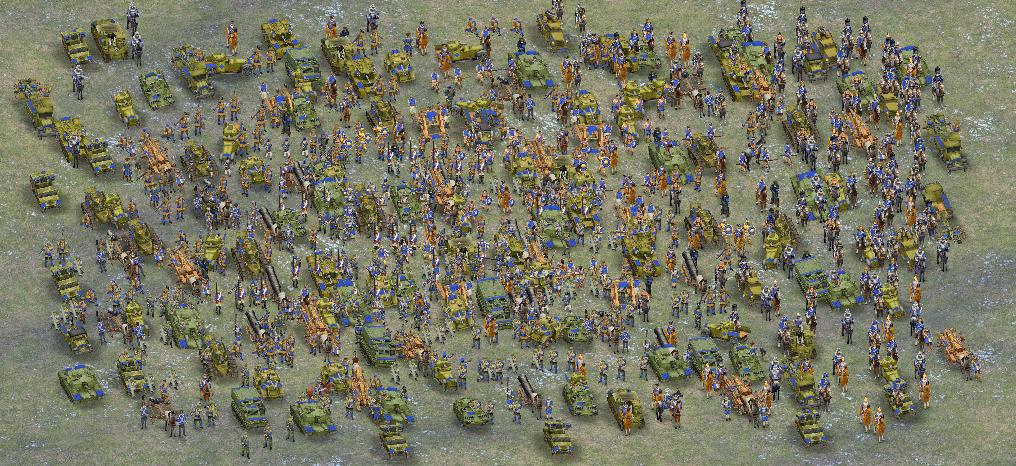 Rise of Nations, modern unit counters