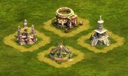 All pre-Gunpowder Age Temple types