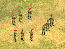Manchu Riflemen Unique Unit