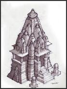 Temple concept art