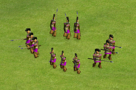 InGame Elite Mohawk Spearmen