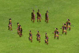 InGame Heavy Mohawk Spearmen