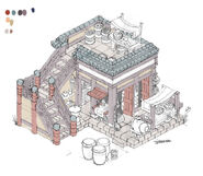 Market concept art