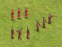Manchu Musketeers Unique Unit