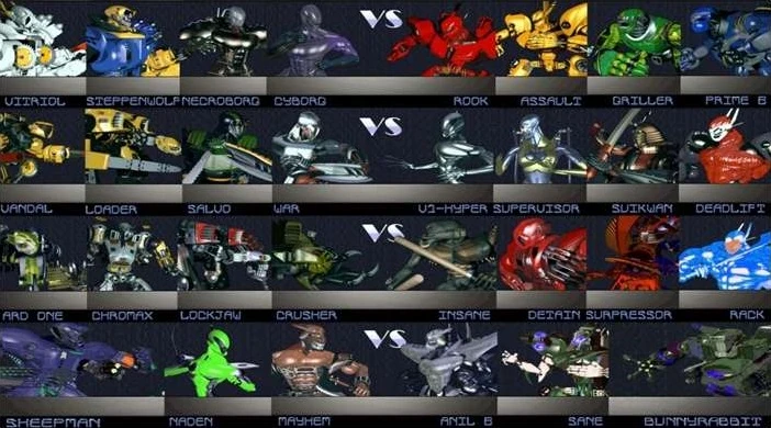 List Of Rise Of The Robots Characters Rise Of The Robots Wiki Fandom