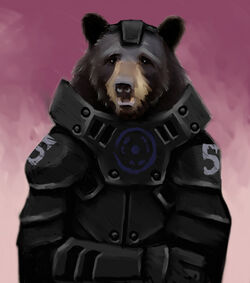 Armored Bear by codexier