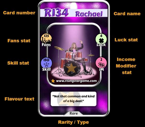 Cards | Rising Star Game Wiki | Fandom