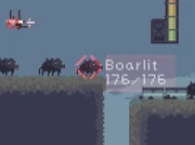 Spotter- SCAN on Boarlit showing it's official name.