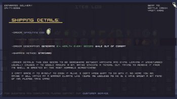 Sprouting Egg Shipping Details