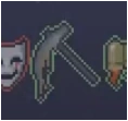 The Harvester's Scythe as it appears in the Risk of Rain alpha trailer