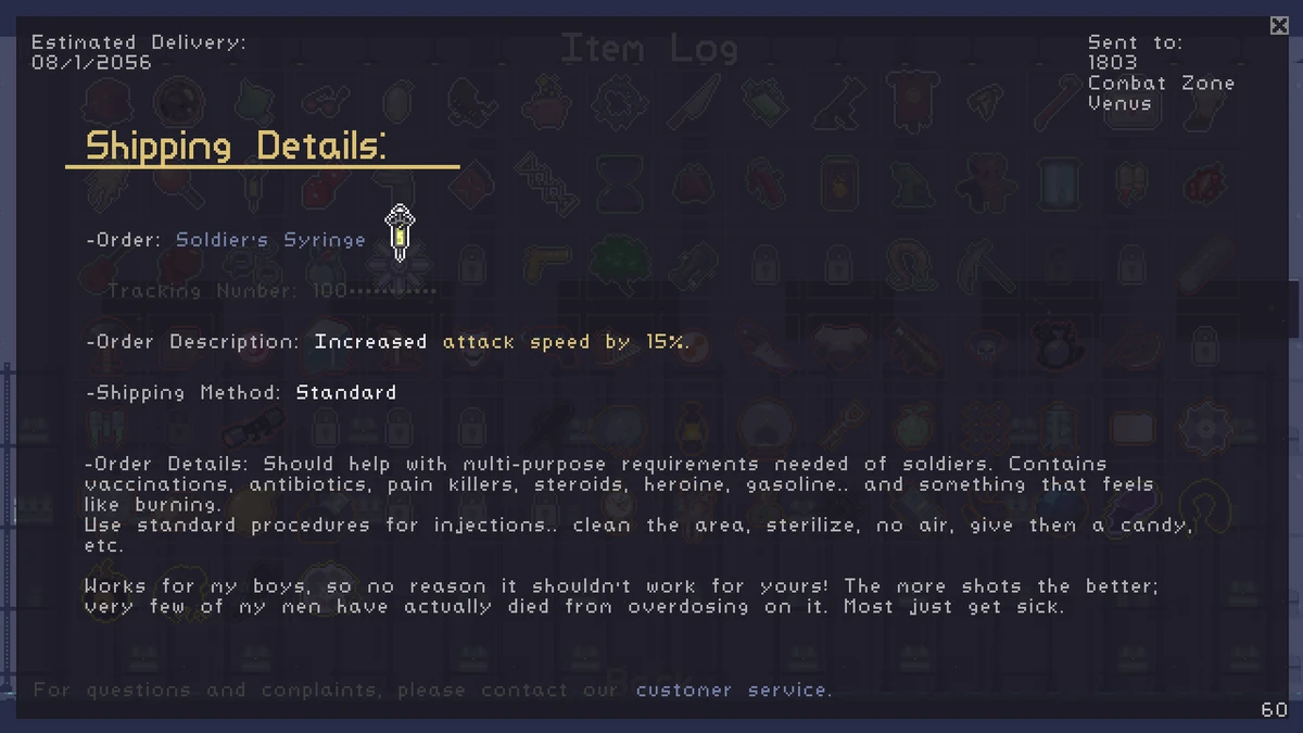 Soldier's Syringe Wiki Risk of Rain Fandom