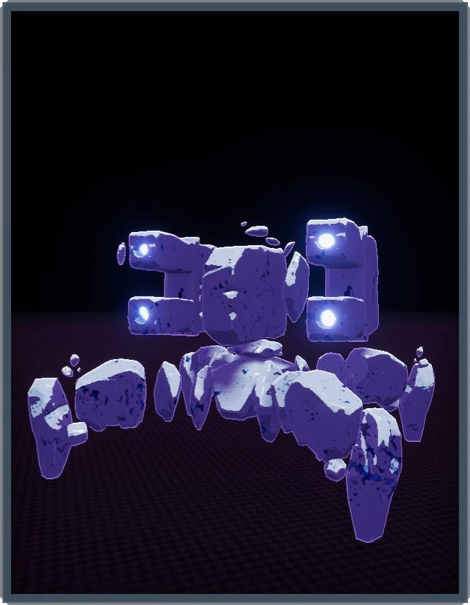 Lunar Chimera (Golem) Risk of Rain 2 Wiki