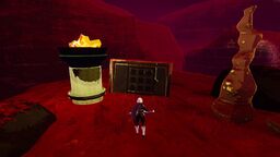 Abyssal Depths The Tablet has fallen on its side, so the actual code is rotated 90° counterclockwise