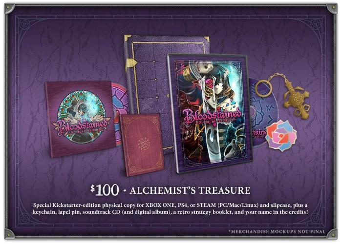 Kickstarter rewards | Bloodstained Wiki | Fandom