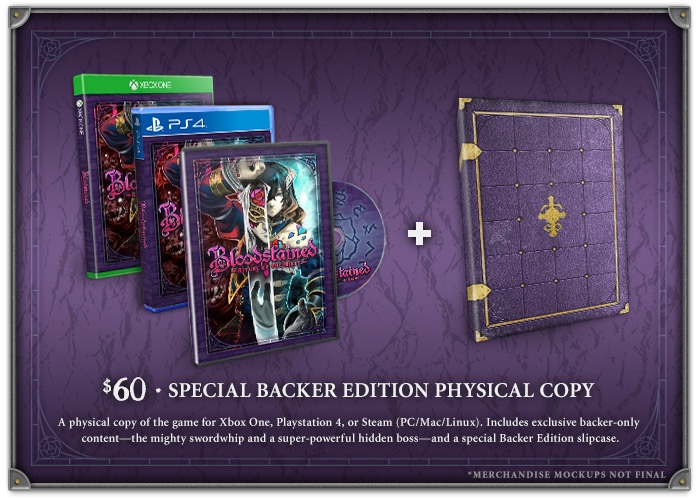 Kickstarter rewards | Bloodstained Wiki | Fandom