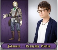 Kazuyuki Okitsu reveal as the voice of Johannes in Ritual of the Night.[1]