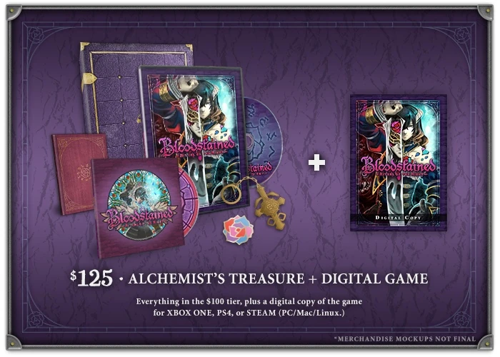 Kickstarter rewards | Bloodstained Wiki | Fandom