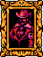 IGA inside a Poltergeist in Bloodstained: Curse of the Moon.