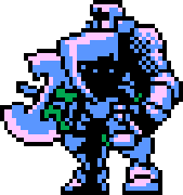 Battleaxe Outsider from Curse of the Moon 2.