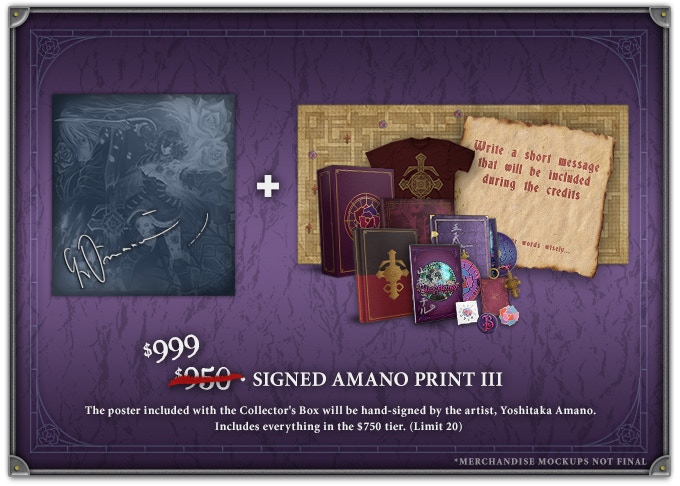 Kickstarter rewards | Bloodstained Wiki | Fandom