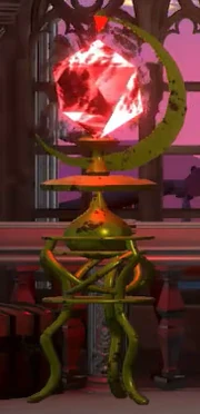 A yellow Blood Shard, which may contain Blood of Brutality.