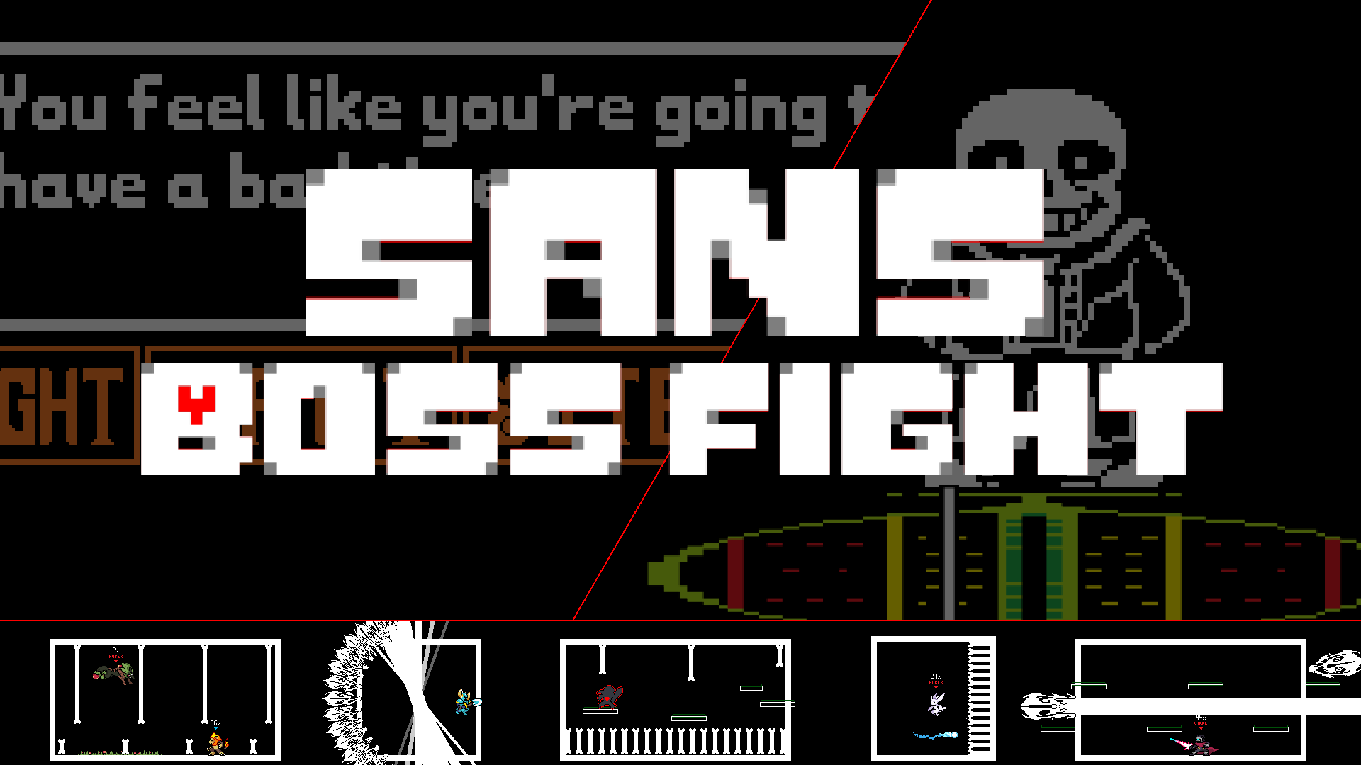 Undertale Sans boss fight PS4 edition 
