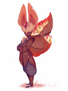 Luckling - A species of happy-go-lucky anthropomorphic bats.