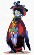 Jiangshi - Most popularly known as the Chinese hopping vampire.