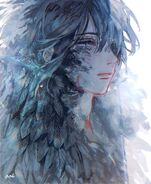 Jingwei - People who drowned at sea, reborn as this birdlike race.