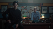 Season 1 Episode 3 Body Double Jughead and Betty at Blue and Gold