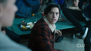 Season 1 Episode 13 The Sweet Hereafter Jughead at table