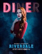 Season 2 'Diner' Cheryl Blossom Promotional Portrait