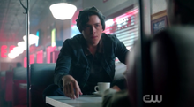 Season 1 Episode 3 Body Double Jughead interrogating scout