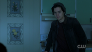 Season 1 Episode 11 To Riverdale and Back Again Jughead at the trailer