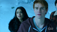 Season 1 Episode 13 The Sweet Hereafter Archie in the snow